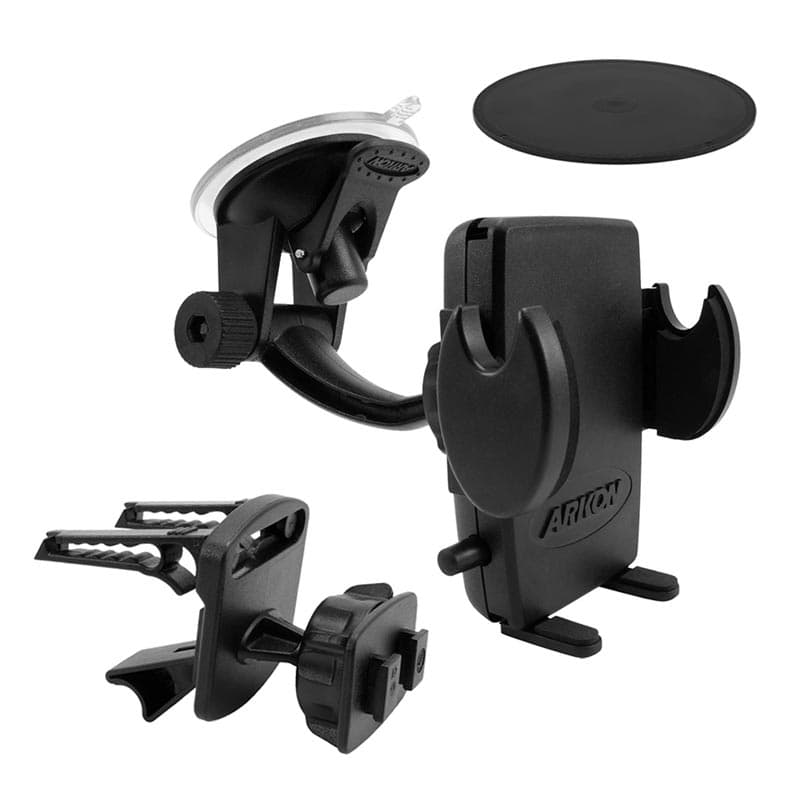 Arkon Mega Grip Mount Windshield / Dashboard / Air Vent Mount