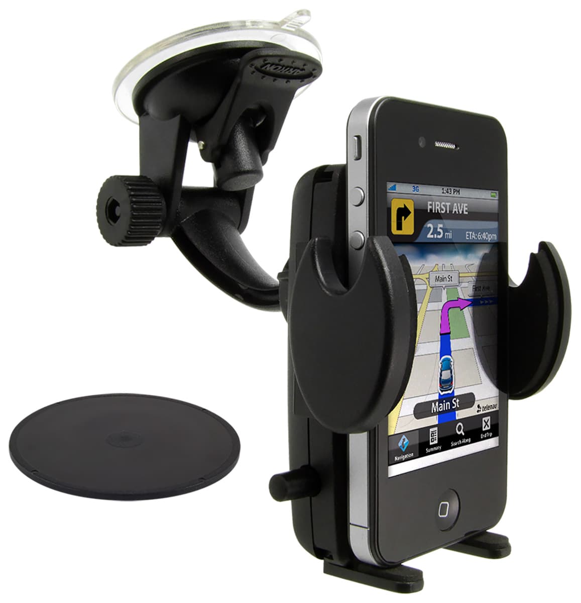 Arkon Mega Grip Mount Windshield / Dashboard / Console Mount