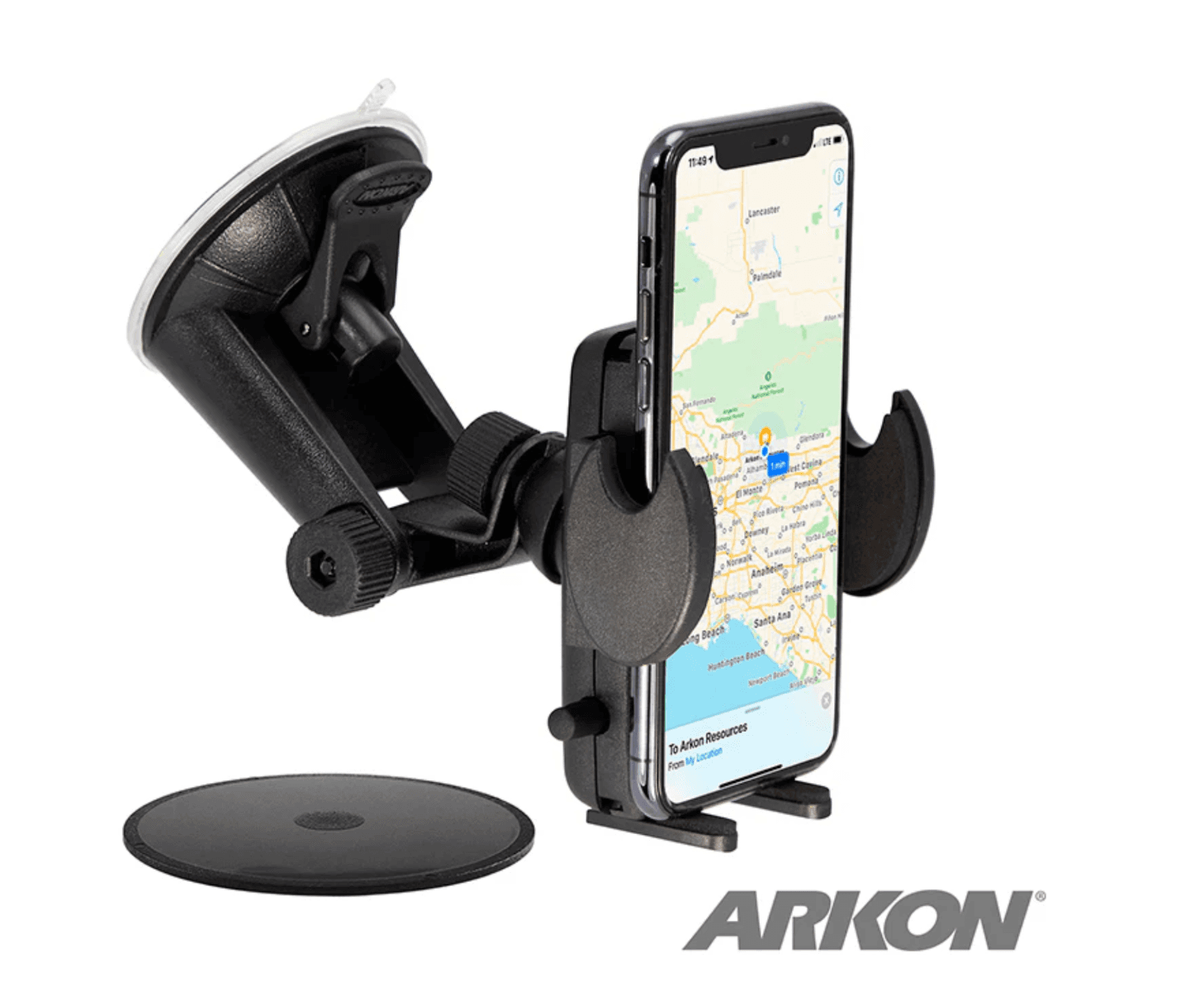 Arkon Robust Base Windshield / Dashboard Mount for Smartphones