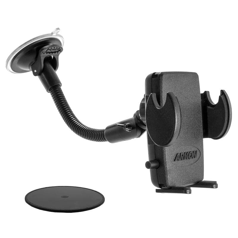 Arkon Mega Grip Mount 8.5in Gooseneck Windshield / Dashboard