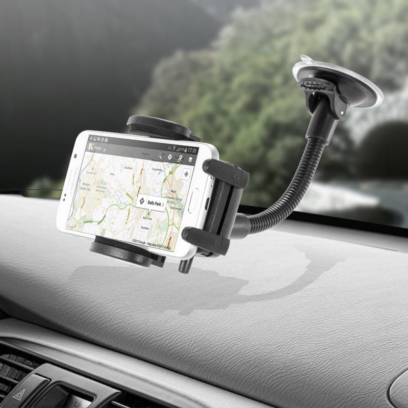 Arkon Mega Grip Mount 8.5in Gooseneck Windshield / Dashboard