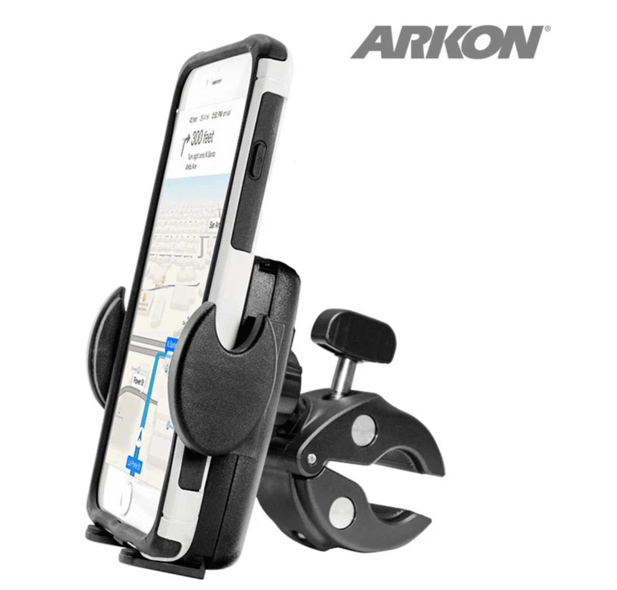 Arkon Mega Grip™ Phone Holder with Clamp Mount