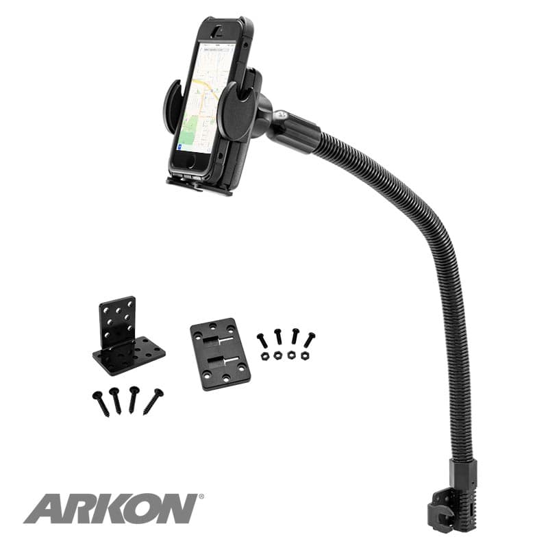 Arkon Mega Grip Mount - 22inch Flexible Seat Rail Bolt Mount