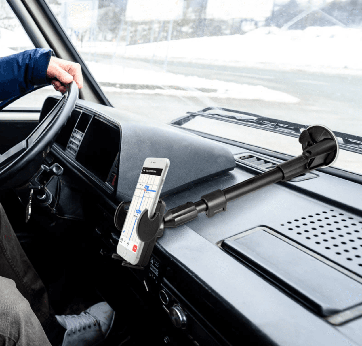 Arkon Windshield Suction Car Mega Grip™ Phone Mount for iPhone, Galaxy, and Note
