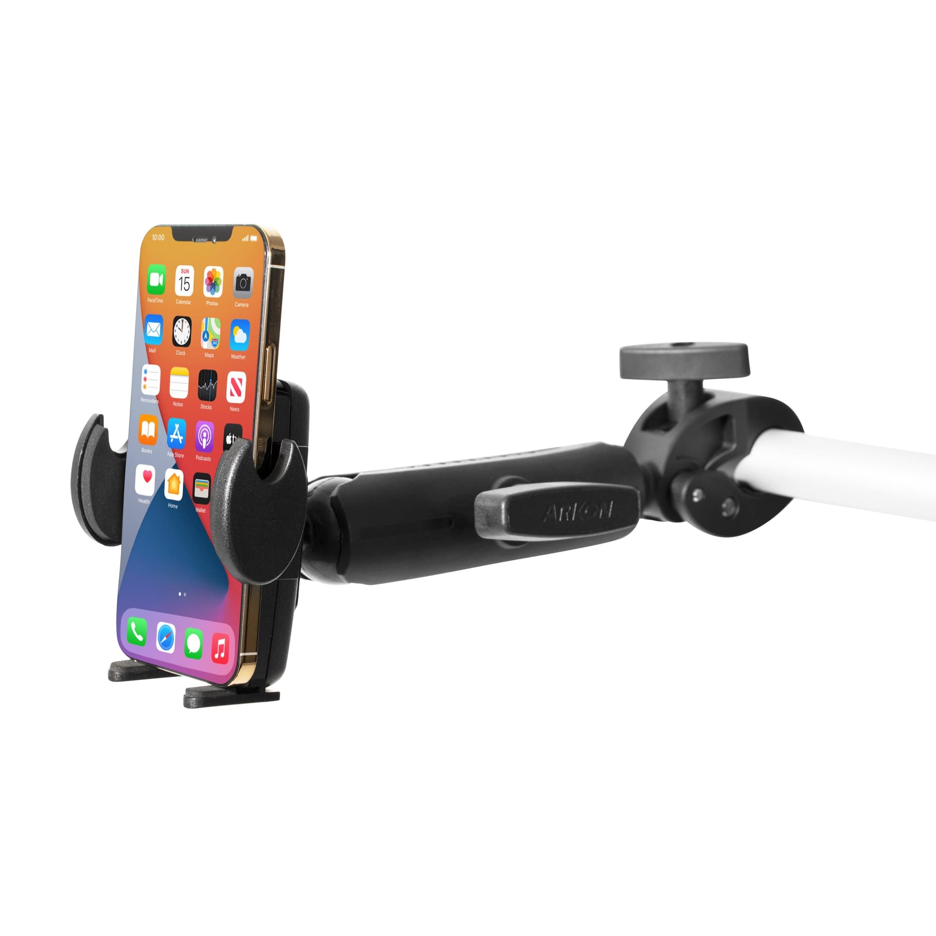 Arkon Mega Grip Phone Holder with RoadVise® Clamp Mount