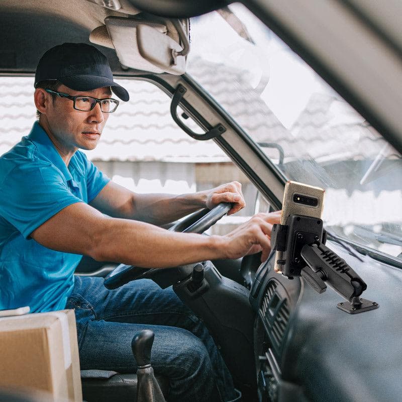 Arkon Drill-Base Mega Grip™ Phone Mount for iPhone, Galaxy, Note, and more