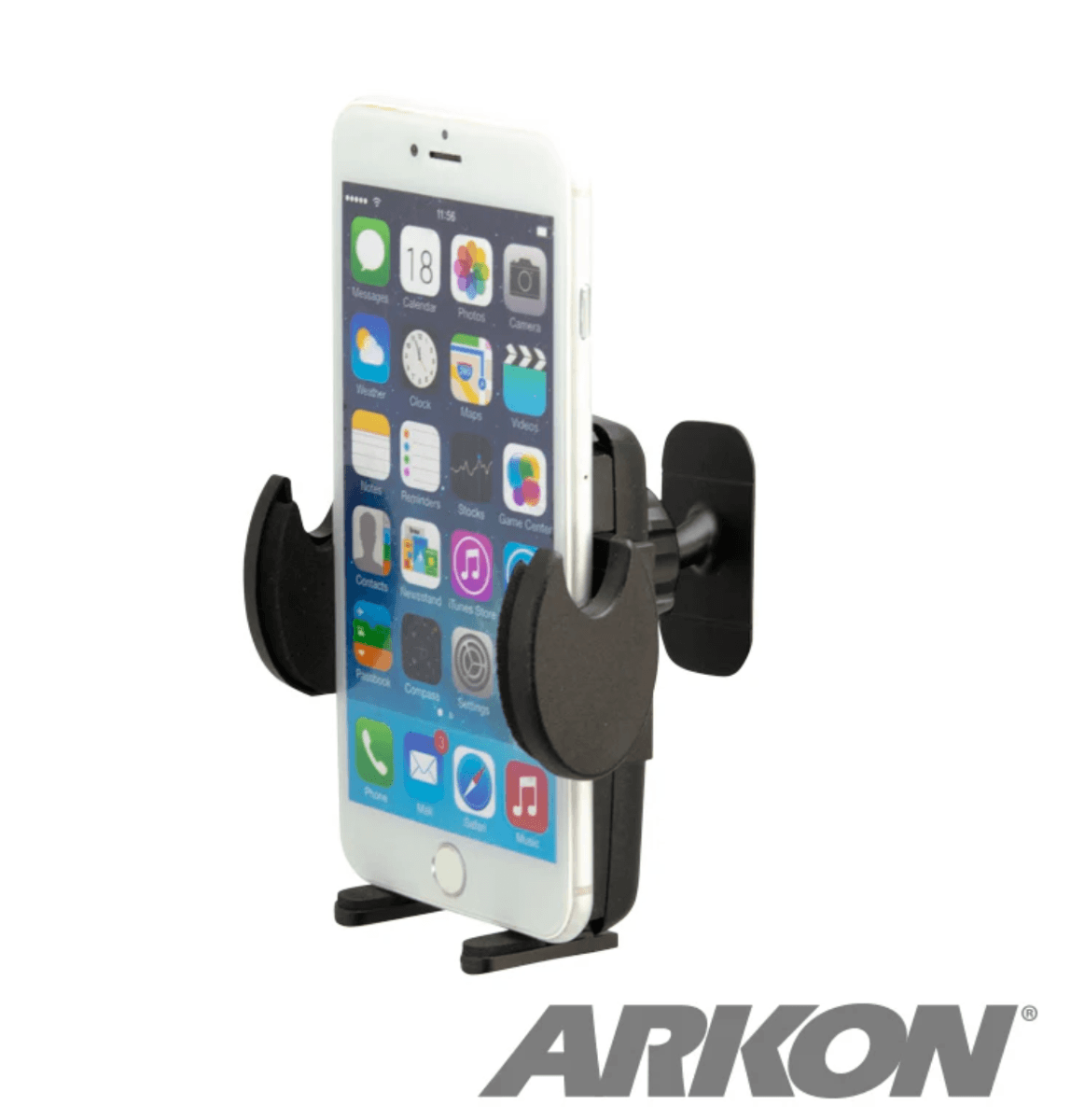 Arkon Mega Grip™ Car Phone Holder with Adhesive Mount for iPhone, Galaxy, and Note