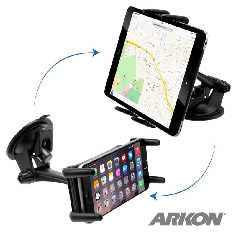 Arkon Slim-Grip ULTRA Sticky Suction Smartphone 7in / 8in Tablet Mount