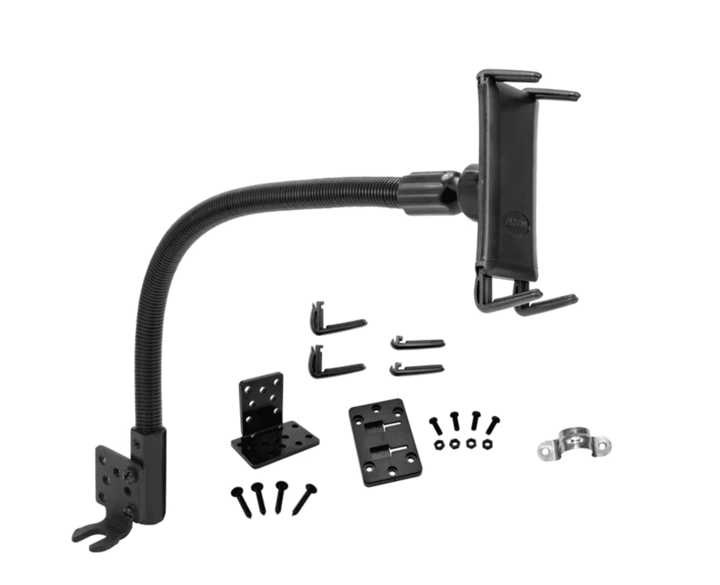 Arkon Heavy-Duty Truck Seat Rail Slim-Grip® Ultra Phone or Tablet Mount for iPad, Galaxy, Note, and more