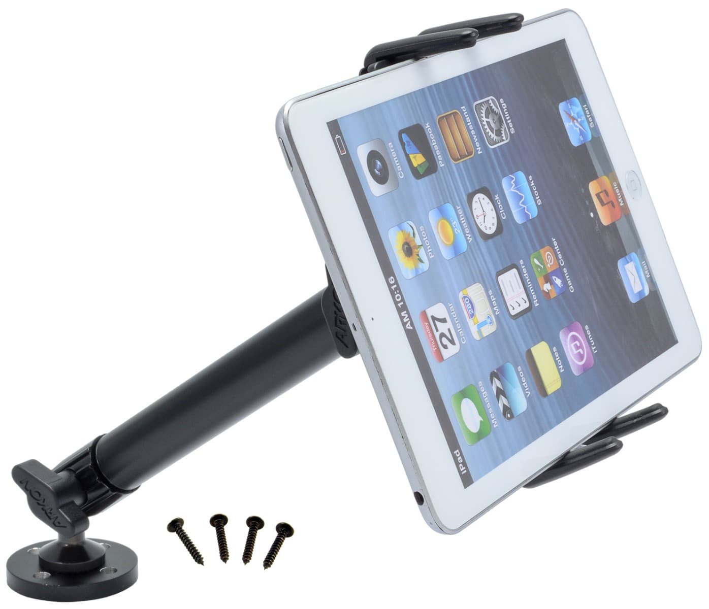 Arkon Slim-Grip® Ultra Heavy-Duty Drilled-Base Midsize Tablet Mount