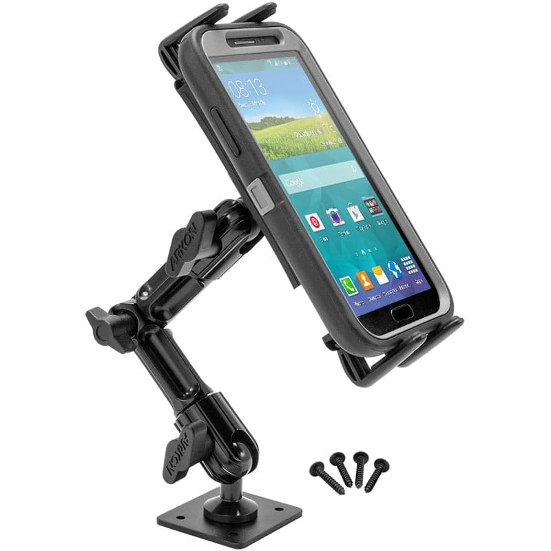 Arkon Heavy-Duty Multi-Angle Midsize Tablet Drill-Base or Wall Mount