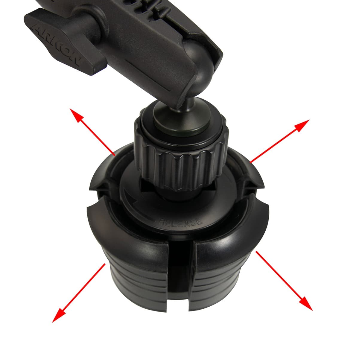 Arkon Slim-Grip® Ultra Universal Car Cup Holder Phone Mount for iPhone, Galaxy, Note, and more