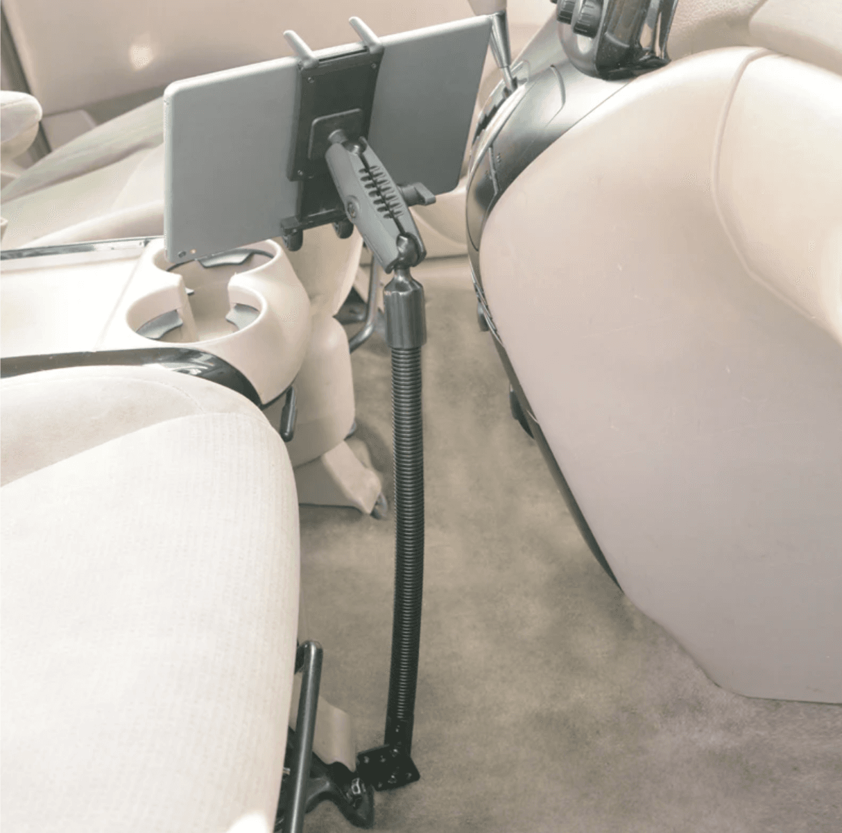 Arkon Slim-Grip® Ultra Phone or Midsize Tablet Seat Rail Mount