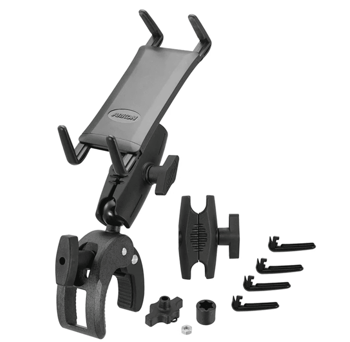 Arkon Slim-Grip® Ultra Phone or Midsize Tablet Clamp Mount with Security Knob