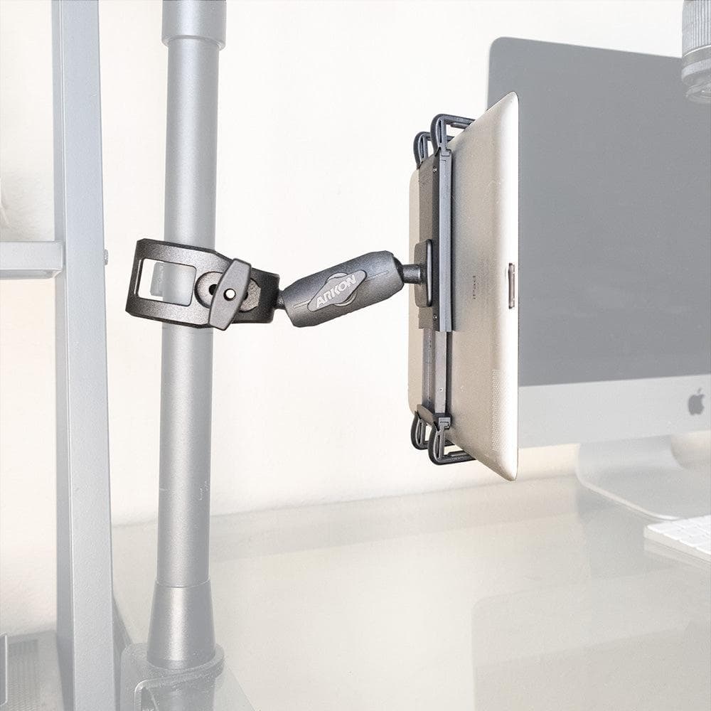 Arkon Slim-Grip® Ultra Phone or Midsize Tablet Clamp Mount with Security Knob