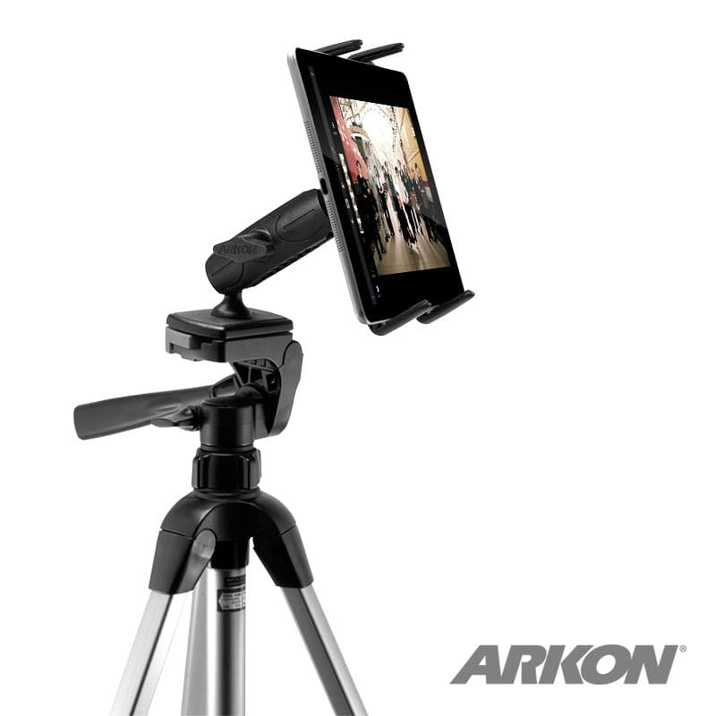 Arkon Midsize Tablet and Phone Mount for Camera Tripods