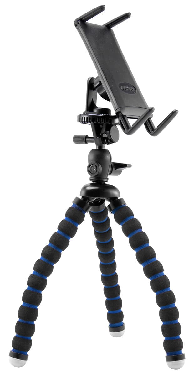 Arkon Slim-Grip ULTRA - 11inch Flexible Tripod with Slim-Grip Ultra Smartphone Holder
