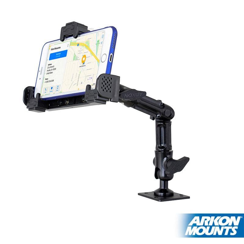 Arkon Heavy-Duty Multi-Angle Locking Phone Mount with 4-Hole AMPS Drill Base