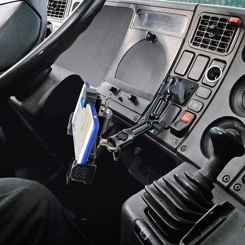 Arkon Heavy-Duty Multi-Angle Locking Phone Mount with 4-Hole AMPS Drill Base