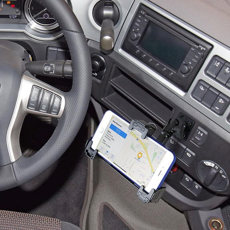 Arkon Heavy-Duty Multi-Angle Locking Phone Mount with 4-Hole AMPS Drill Base