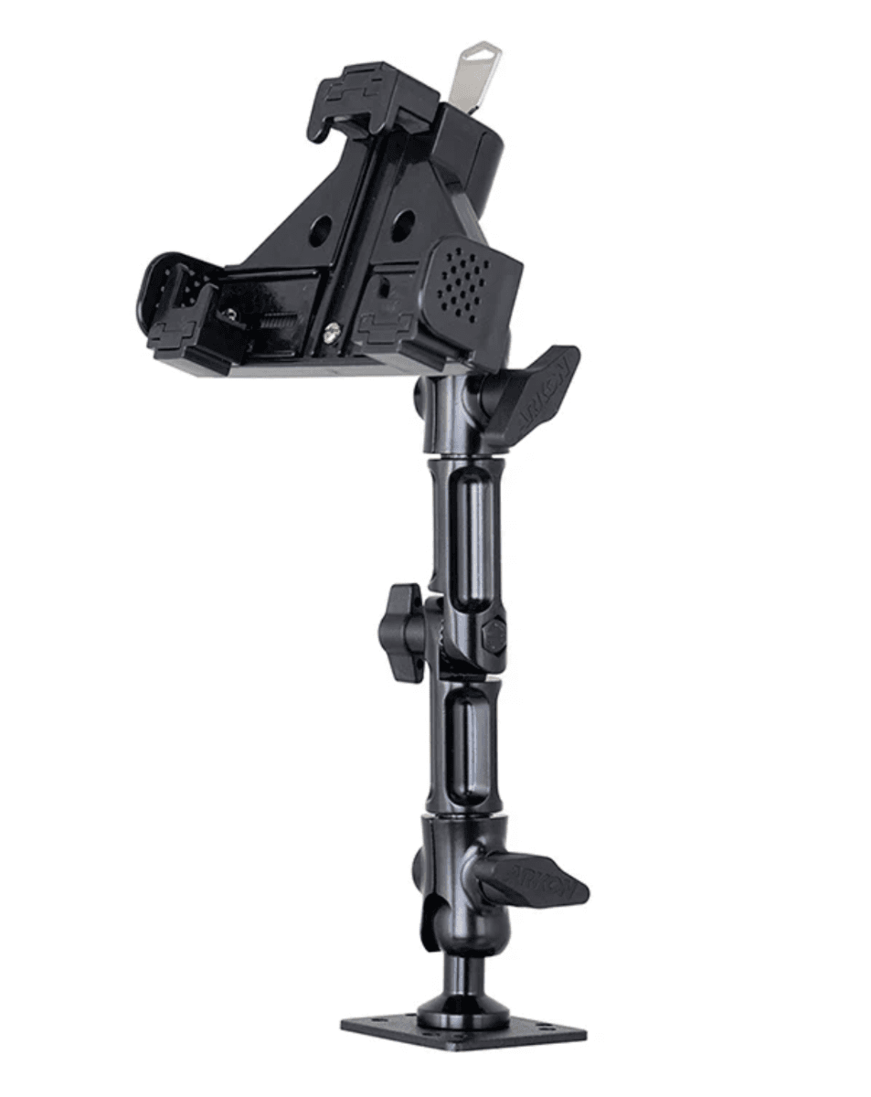 Arkon Heavy-Duty Multi-Angle Locking Phone Mount with 4-Hole AMPS Drill Base