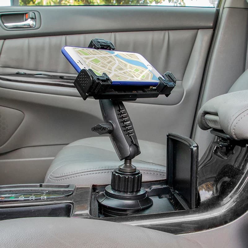 Arkon Robust™ Locking Car or Truck Cup Holder Phone Mount