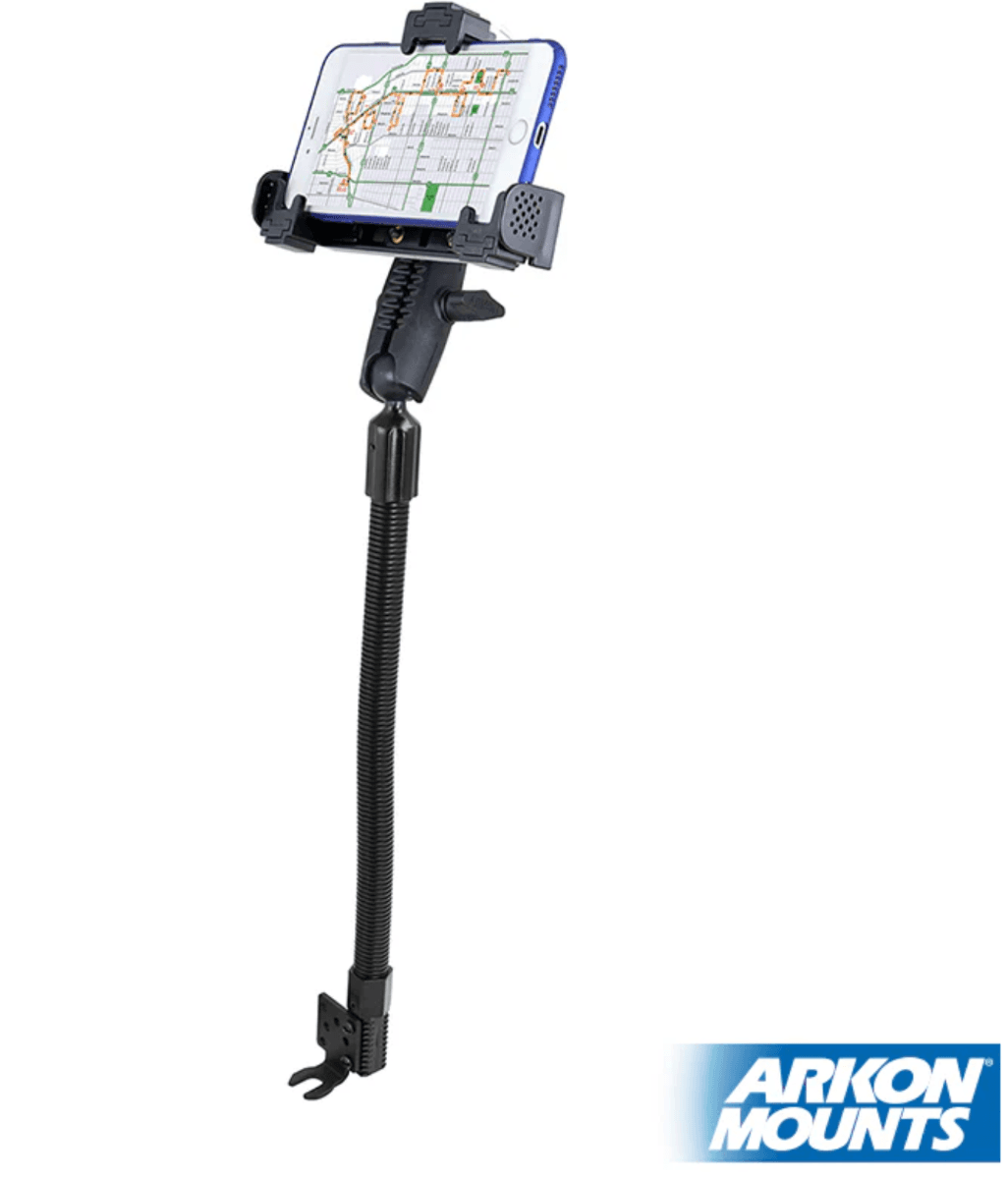 Arkon Robust Locking Seat Rail or Floor Phone Mount