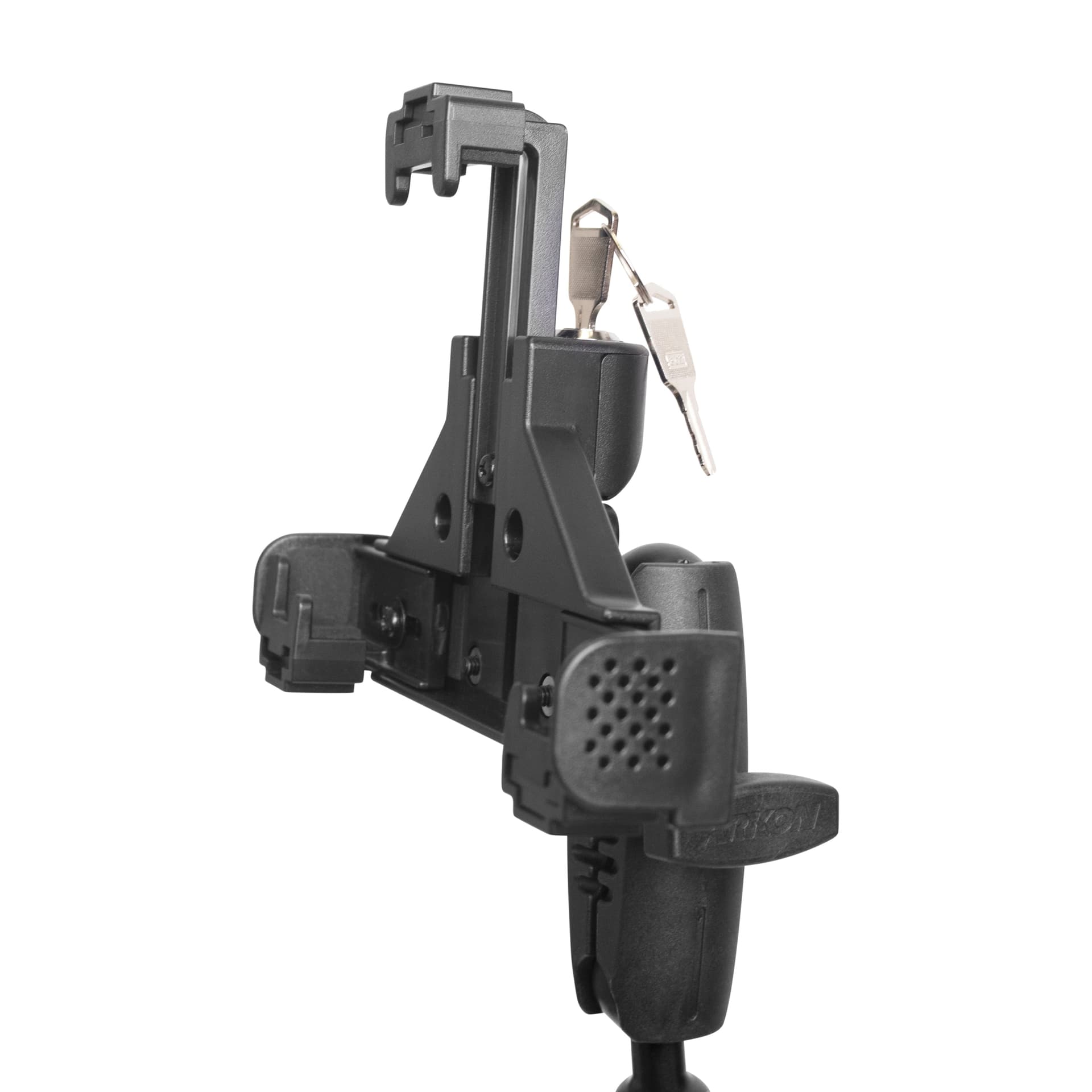 Arkon Heavy-Duty Universal Locking Phone Holder with Car/Truck Seat Rail Mount - Image 7