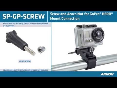 Arkon Spare Part GoPro Screw with Acorn Nut (for use with GN034 series) ABS knob + 304 Screw