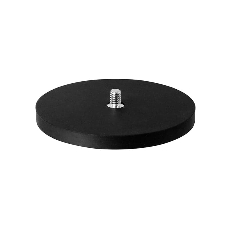 Arkon 88mm Diameter Round Heavy-Duty Magnetic Base with 1/4"- 20 Camera Bolt