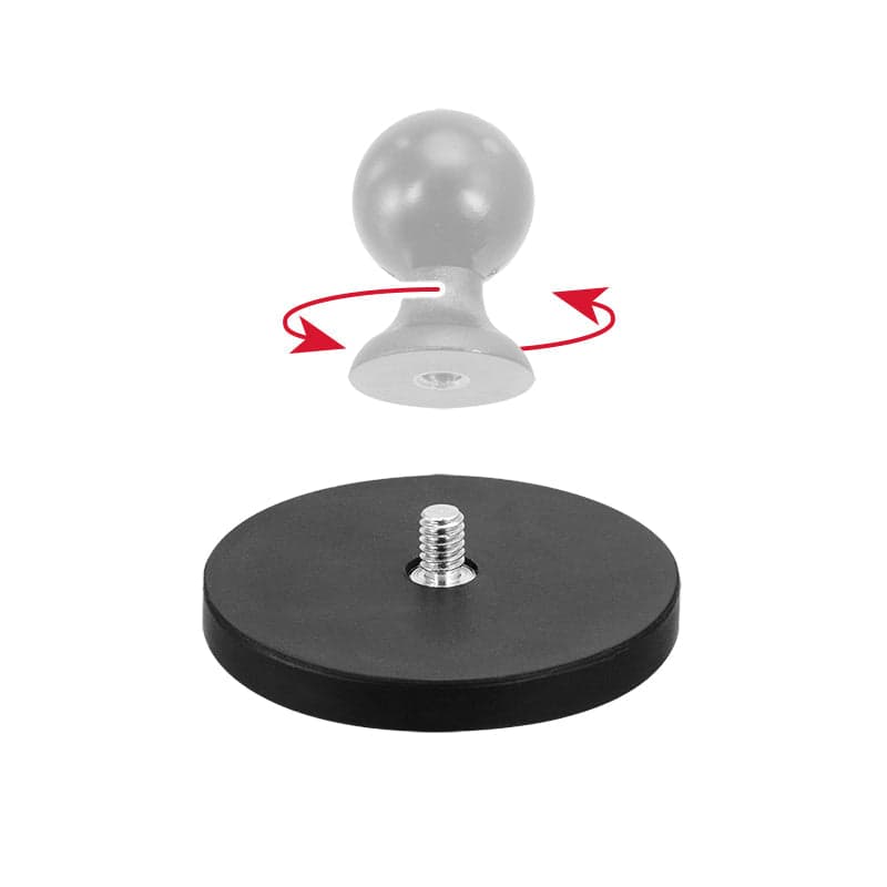 Arkon 65mm Diameter Round Heavy-Duty Magnetic Base