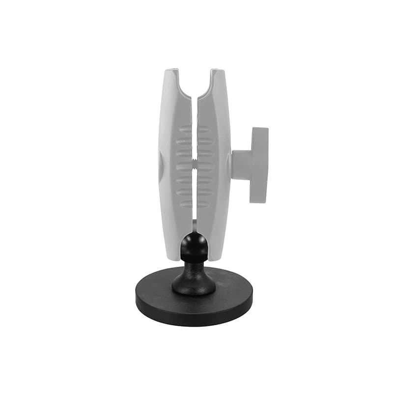 Arkon 65mm Diameter Round Heavy-Duty Magnetic Base with 25mm (1 inch) Ball