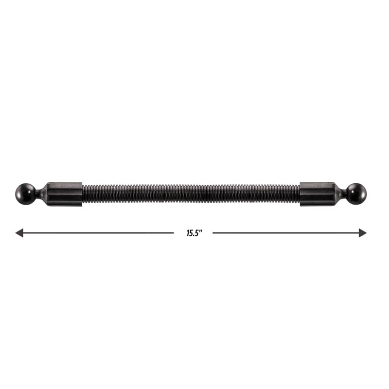 Arkon 15.5 inch Double Socket Arm Extension Pole with 25mm (1 inch) Ball Ends