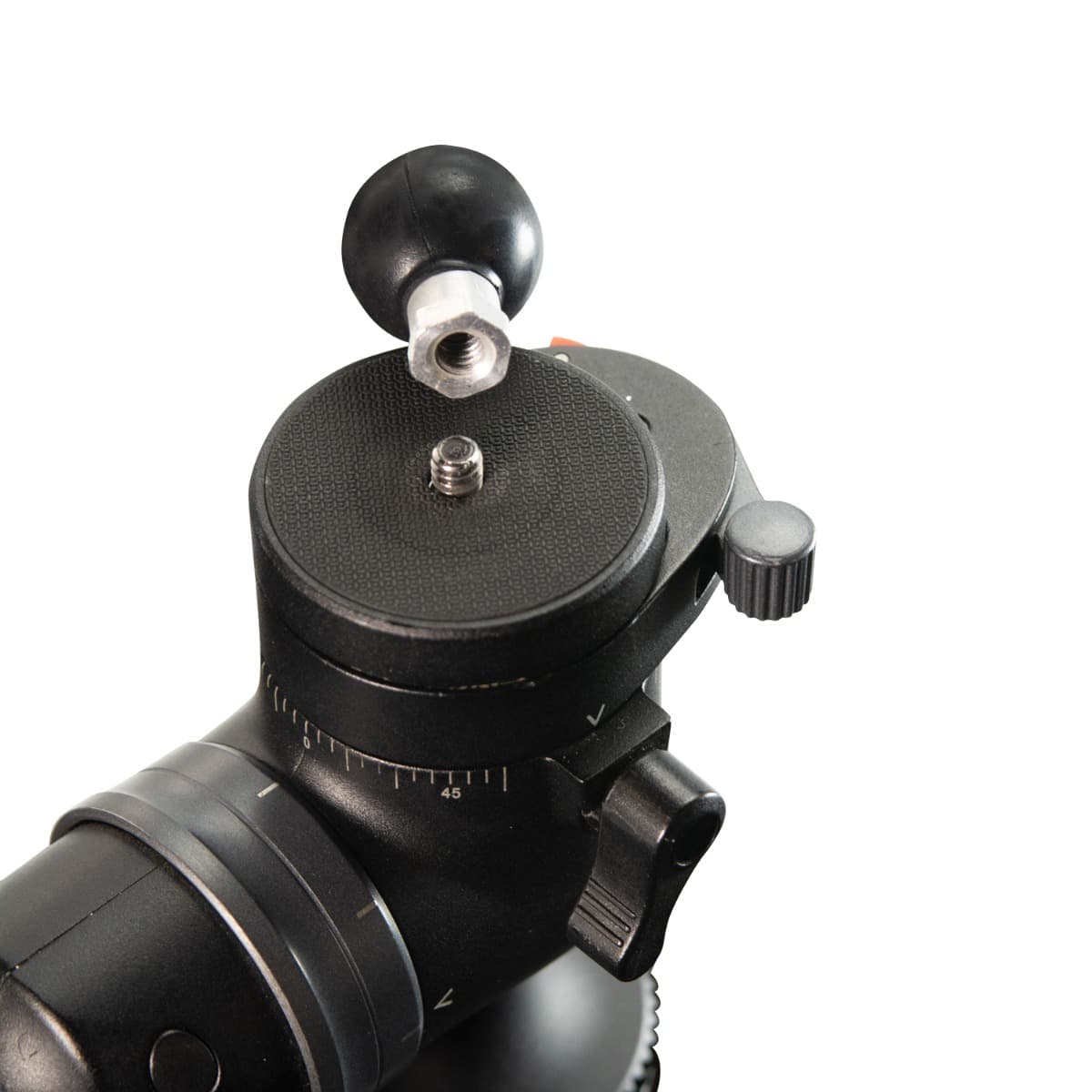 Arkon 25mm (1 inch) Ball Adapter with 1/4"-20 Female Threaded Hole and Hex Post