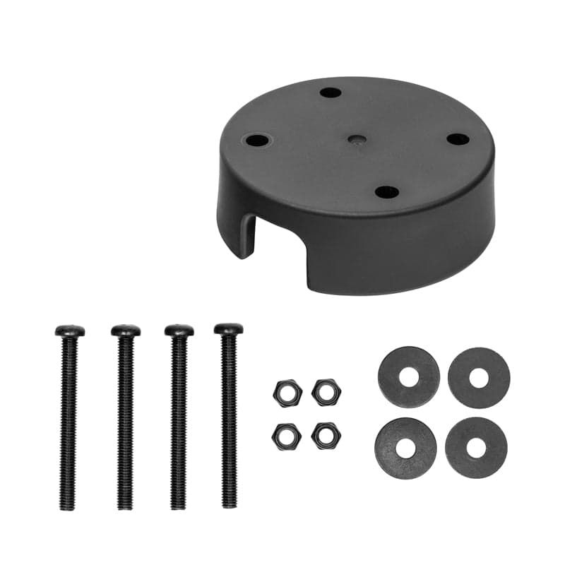 Arkon Round Mounting Spacer AMPS Plate for Cord and Cable Management - Image 2