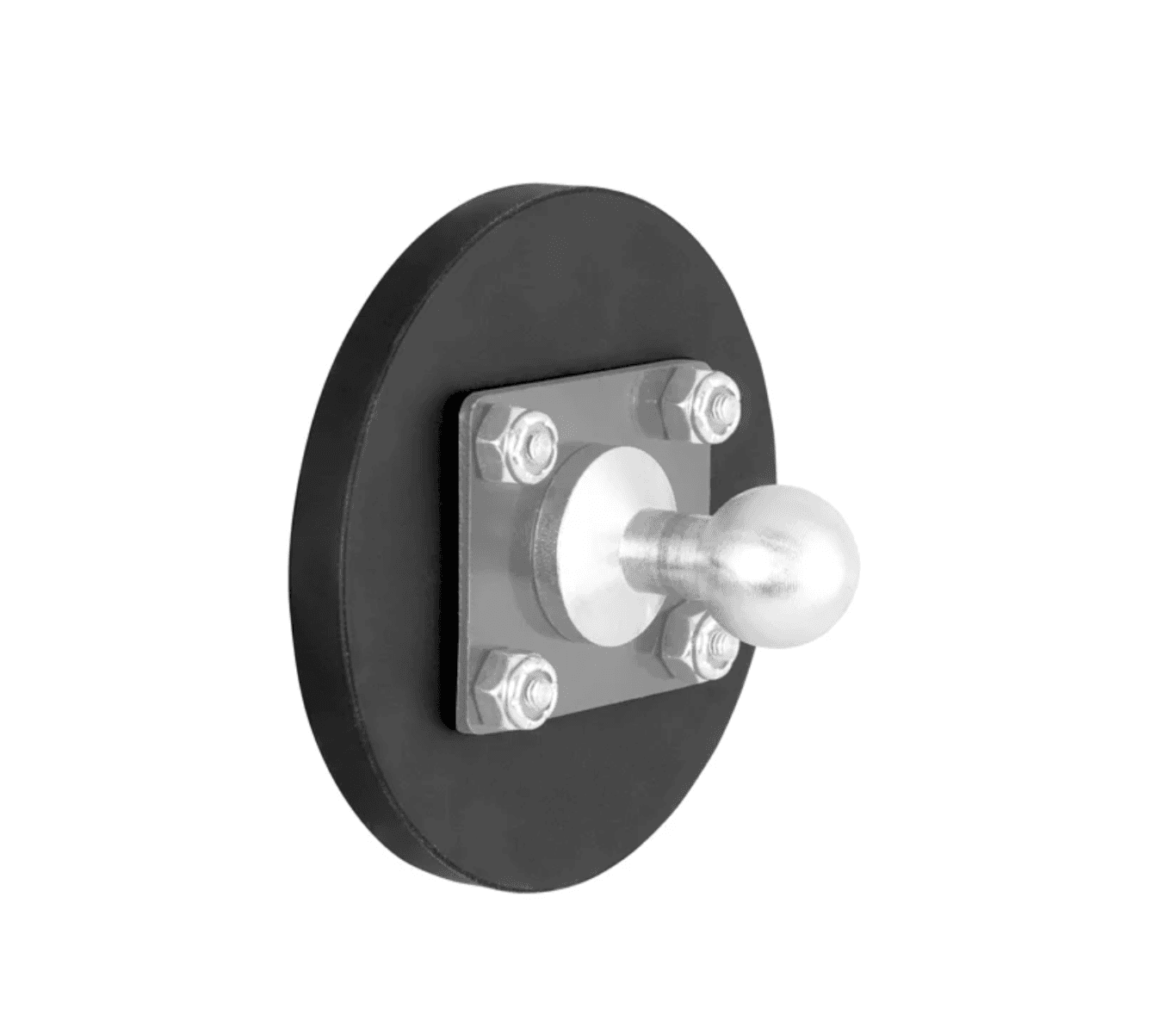 Arkon 88mm Heavy-Duty Magnetic Base with 4-Hole AMPS Pattern Screw Bolts