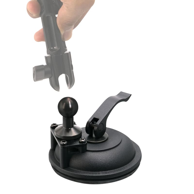 Arkon Heavy-Duty Windshield Suction Base with Metal 20mm Ball