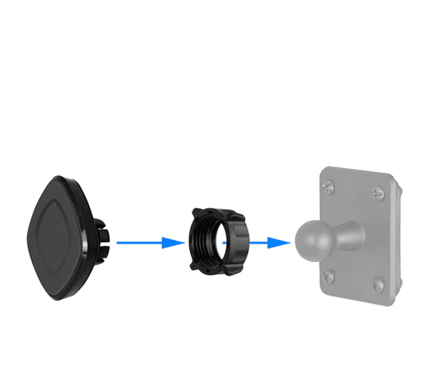 Arkon Heavy-Duty Magnet Mount Kit for Phones and Other Devices