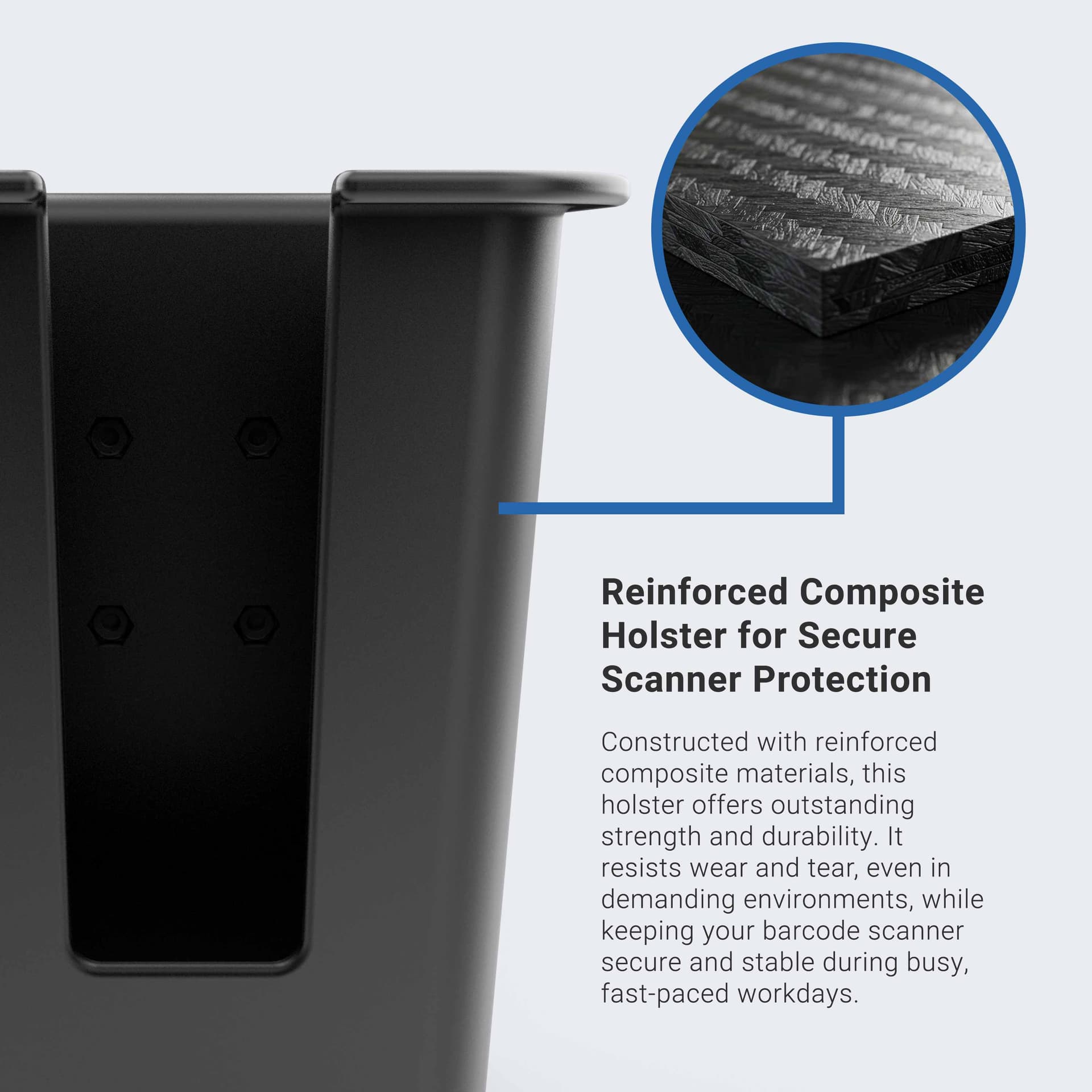 Arkon Large Barcode Scanner Gun Holster Holder - Image 3