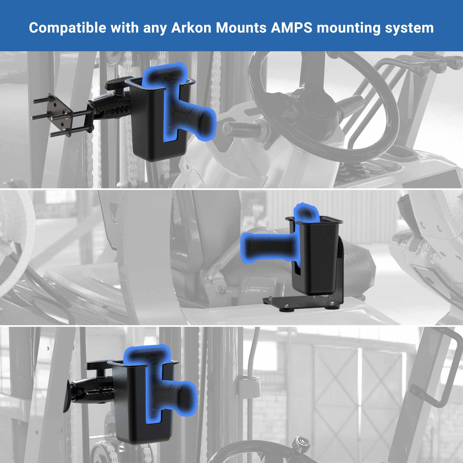Arkon Large Barcode Scanner Gun Holster Holder - Image 5