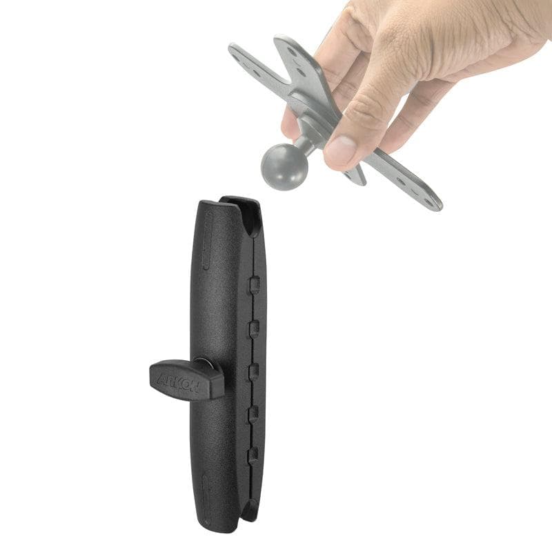 Arkon Robust™ Series 6 inch Metal Mount Shaft - 25mm (1 inch) Ball Compatible