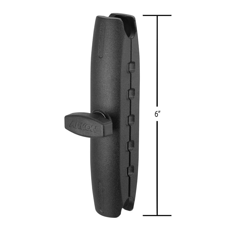Arkon Robust™ Series 6 inch Metal Mount Shaft - 25mm (1 inch) Ball Compatible