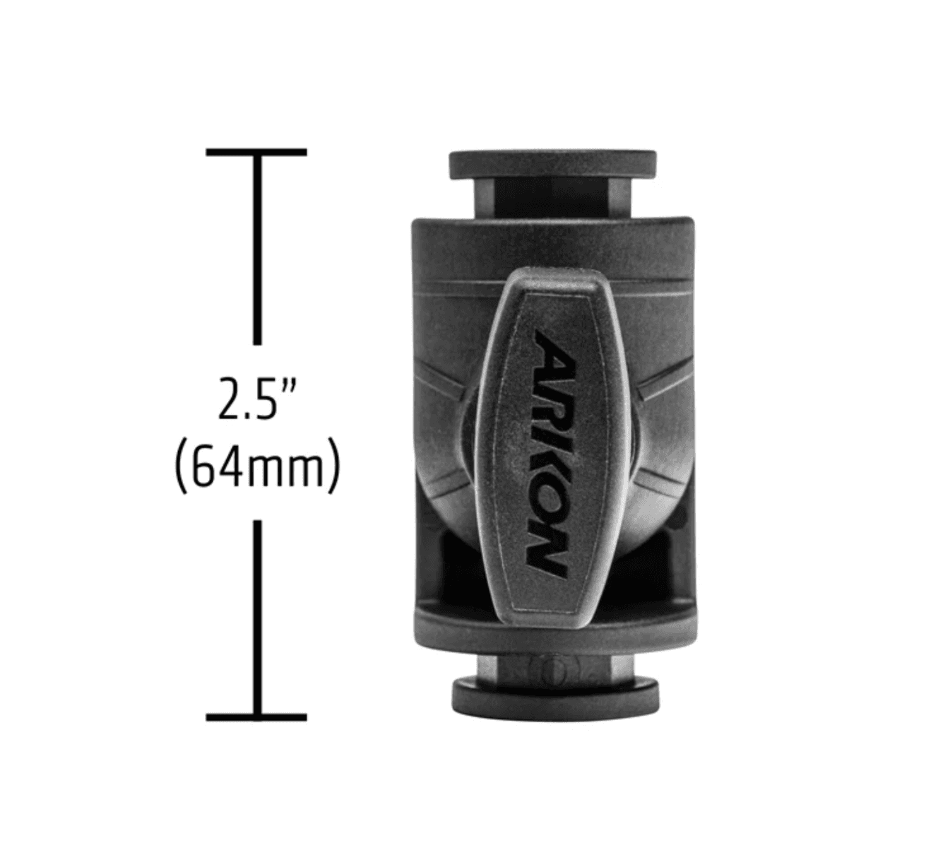 Arkon OCTO™ Series 2.5 inch Ratchet Elbow