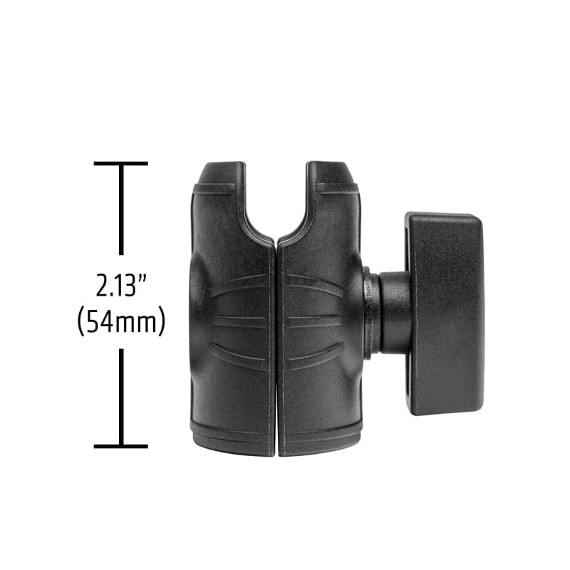 Arkon OCTO™ Series Single 25mm (1 inch) Ball Socket Arm with Octagon Button Socket