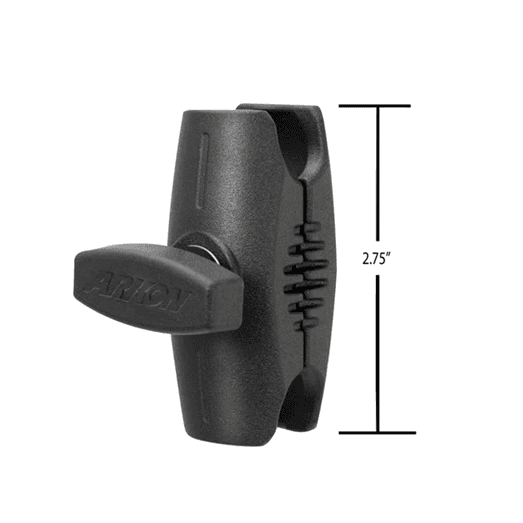 Arkon Robust Series 2.75 inch Metal Mount Shaft - 25mm (1 inch) Ball Compatible