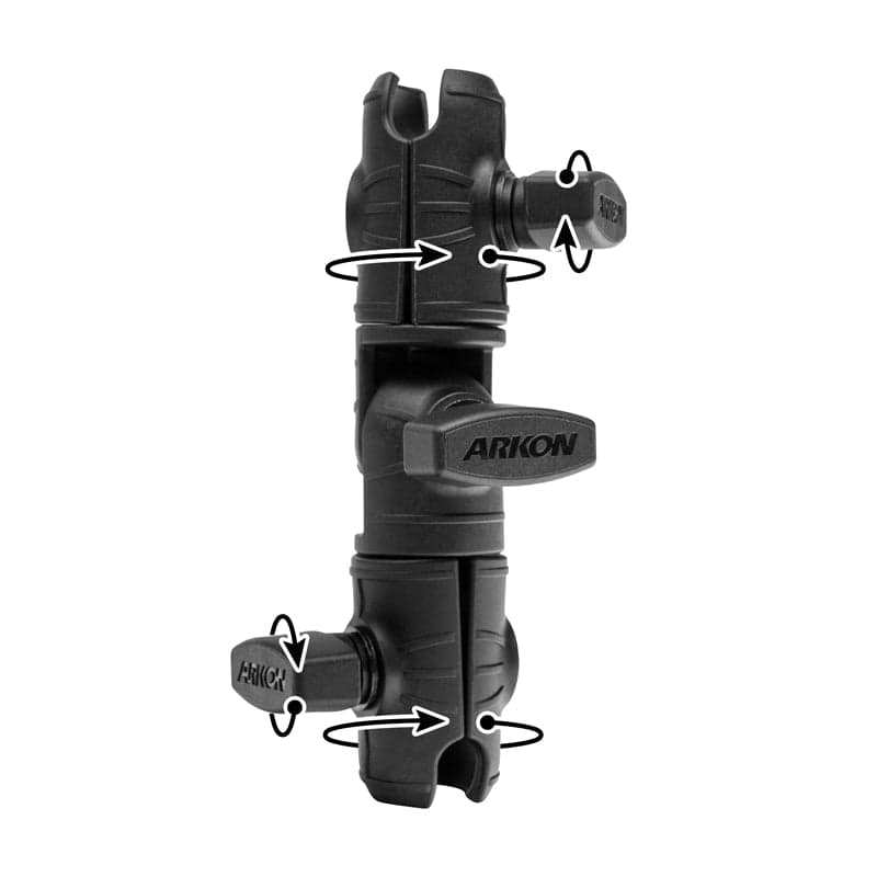 Arkon OCTO™ Series 6 inch Ratcheting Swivel Shaft Arm