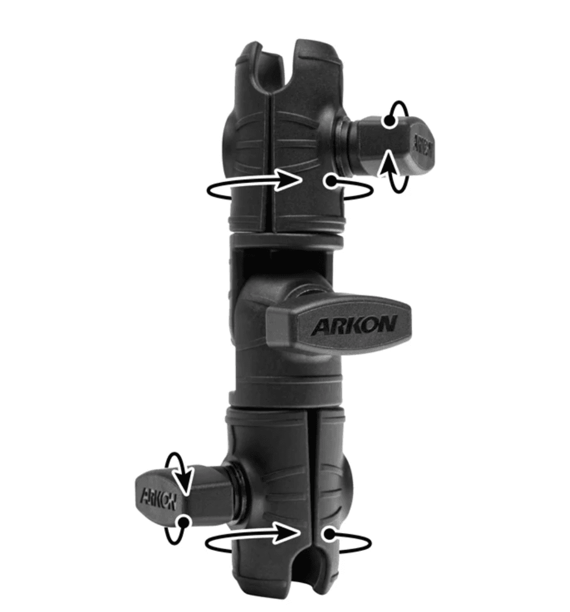 Arkon OCTO™ Series 6 inch Ratcheting Swivel Shaft Arm