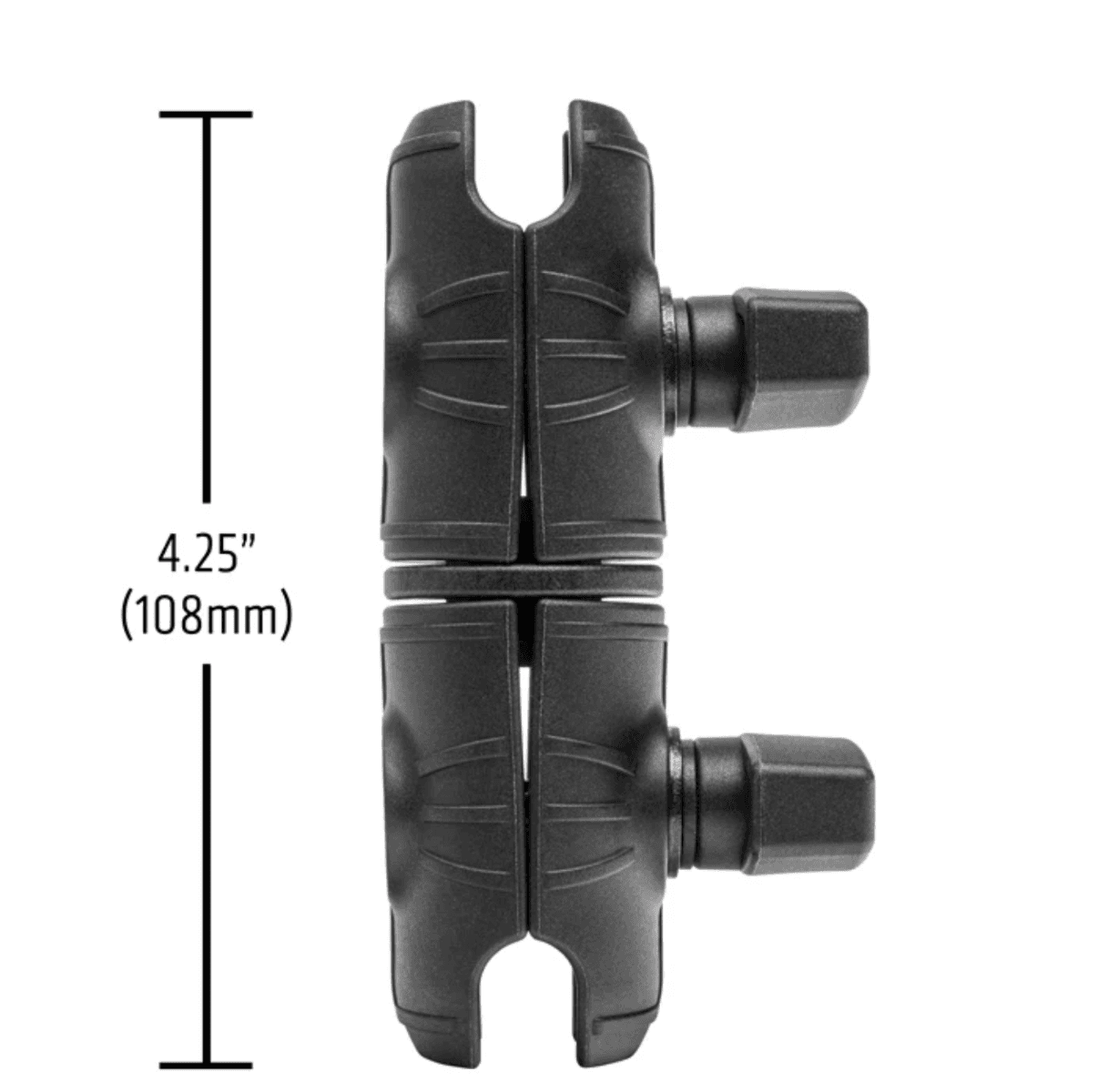 Arkon OCTO™ Series 4.25 inch Double Socket Swivel Shaft Arm