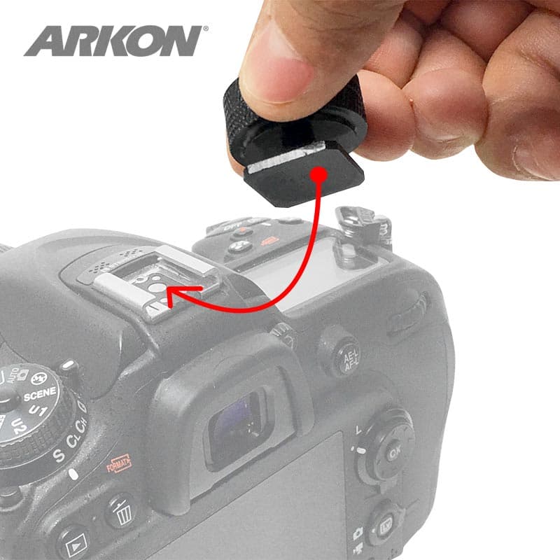 Arkon Camera Hot Shoe to 1/4inch-20 Adapter