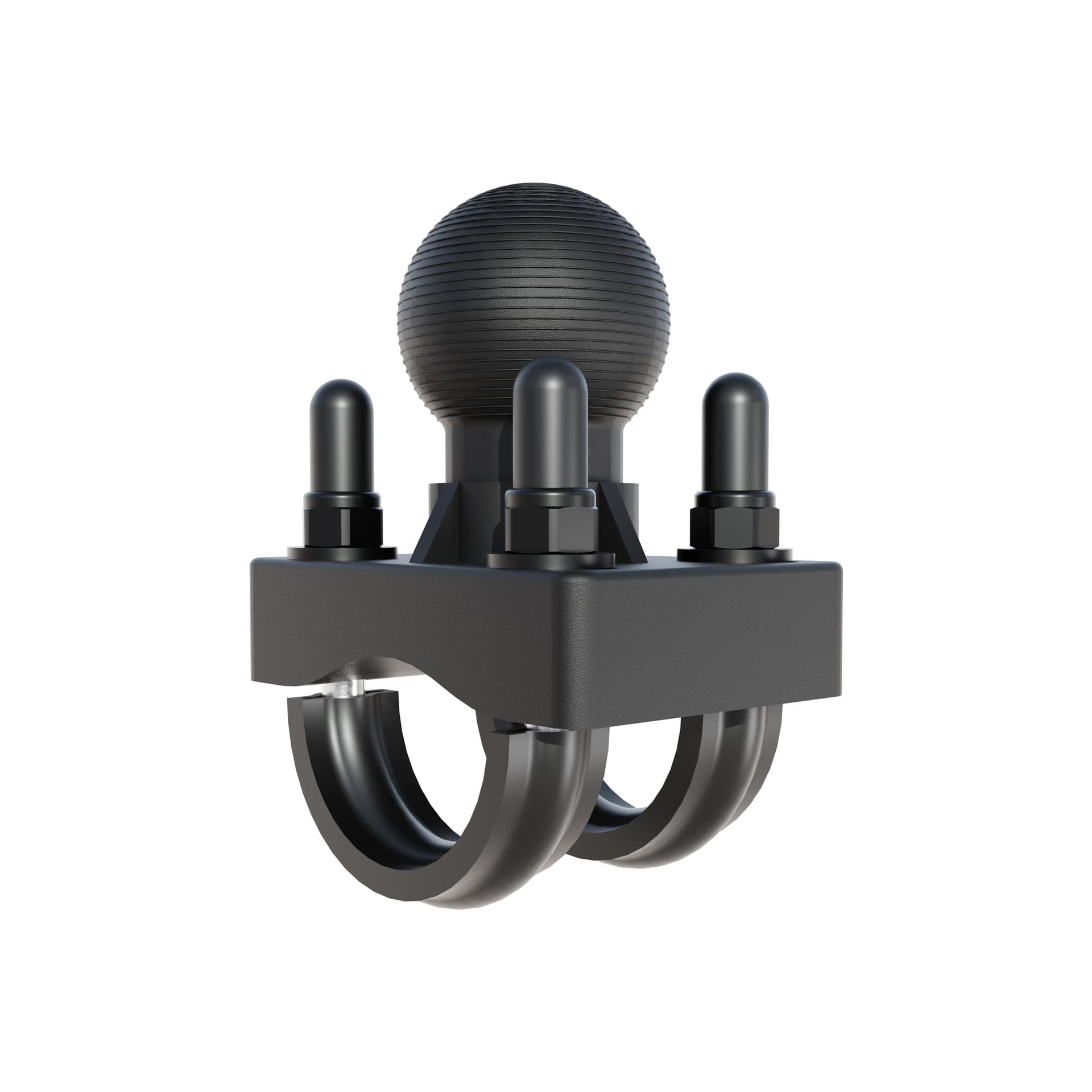 Arkon U-Bolt Round Bar Mount with 38mm Metal Ball – Multiple Bar Sizes - Image 2